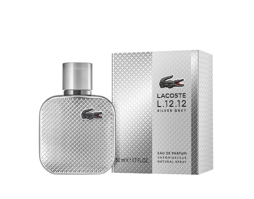 LACOSTE L.12.12 SILVER GREY ПАРФЮМНА ВОДА  (EDP) 50ML