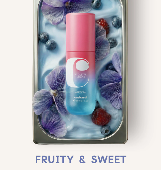 CACHAREL YUMMY MIST VIOLETTE SUGAR МИСТ ЗА ТЯЛО И КОСА 100ML