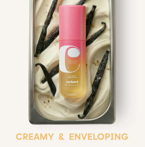 CACHAREL YUMMY MIST VANILLA COTTA МИСТ ЗА ТЯЛО И КОСА 100ML