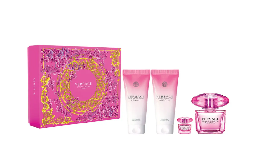 КОМПЛЕКТ VERSACE BRIGHT CRYSTAL ABSOLU ПАРФЮМНА ВОДА ( EDP ) 90ML