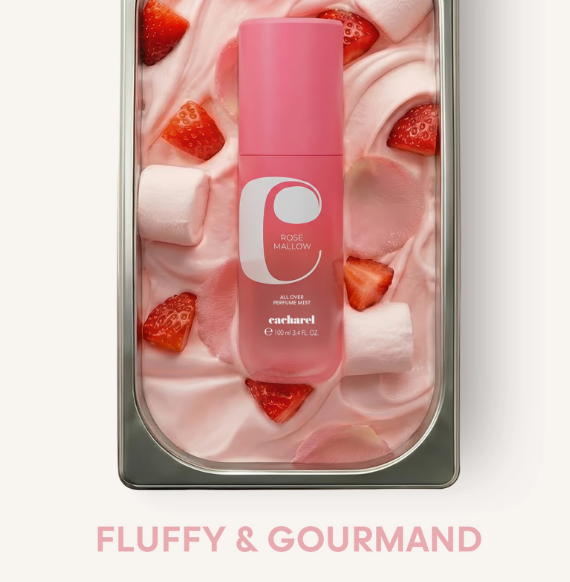 CACHAREL YUMMY MIST ROSE MALLOW МИСТ ЗА ТЯЛО И КОСА 100ML